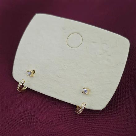 Western Front Back Earring