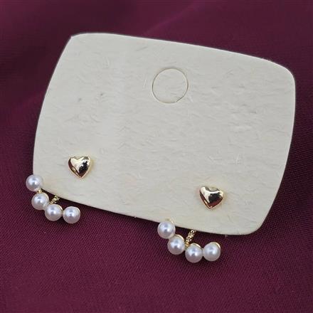 Western Front Back Earring