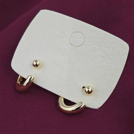 Western Front Back Earring