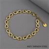 Western Anti Tarnish Steel Bracelet