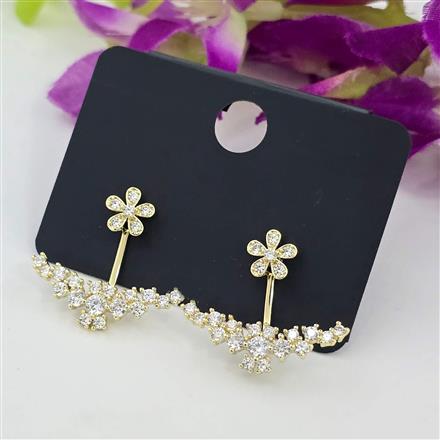 Western Front Back Earring