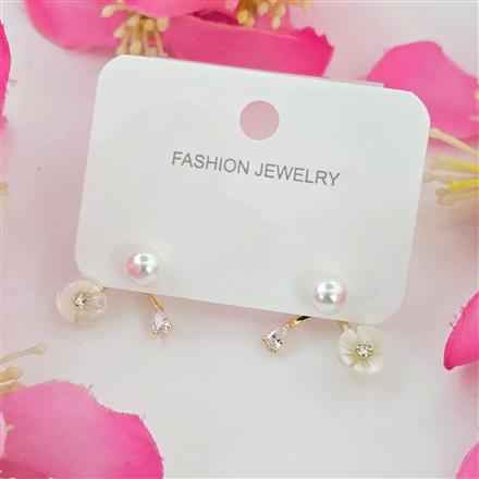 Western Front Back Earring