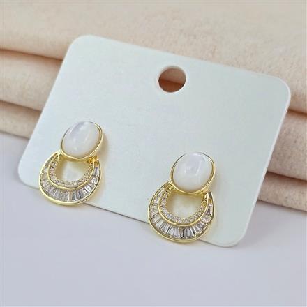 Western Monalisa Stone Earring