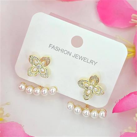 Western Front Back Earring