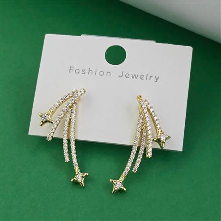 Western Front Back Earring