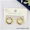 Western Anti Tarnish Steel Earring