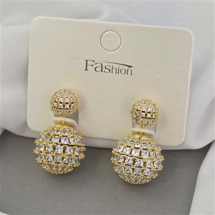 Western Front Back Earring