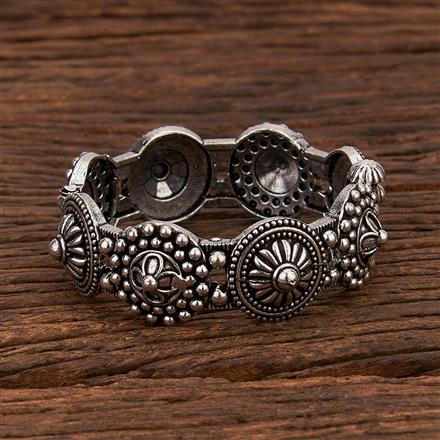 Trendy Kada With Oxidised Plating