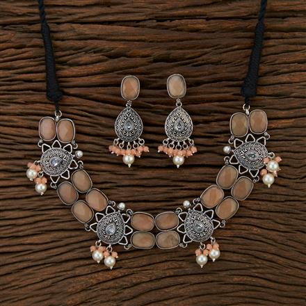 Choker With Oxidised Plating