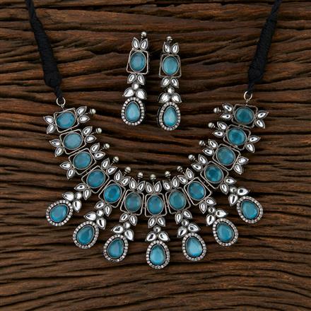 Choker With Oxidised Plating