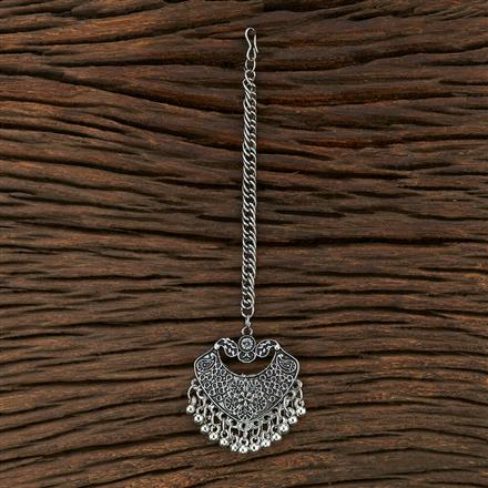 Chand Tikka With Oxidised Plating