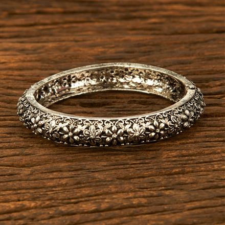 Classic Kada With Oxidised Plating