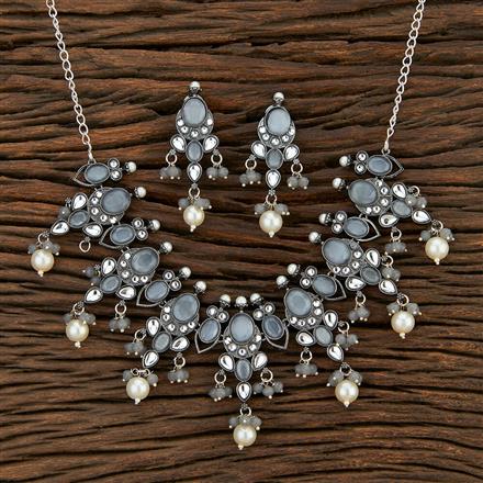 Trendy Necklace With Black Plating