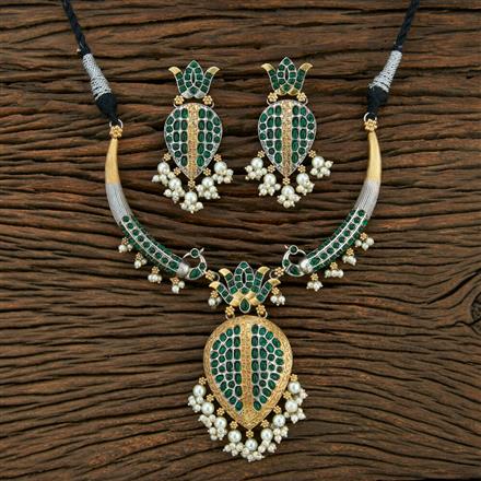 Classic Necklace With 2 Tone Plating