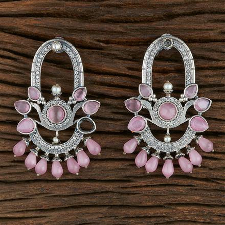Trendy Earring With Oxidised Plating