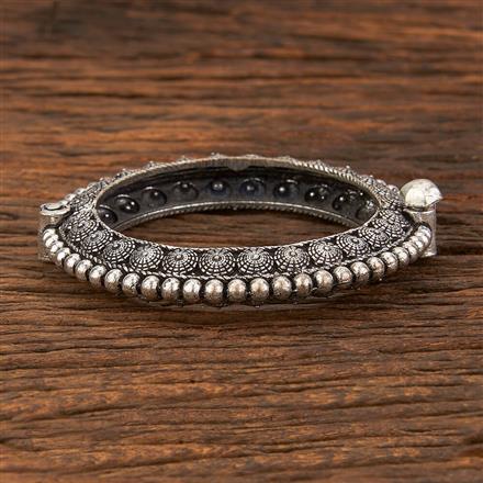 Classic Kada With Oxidised Plating
