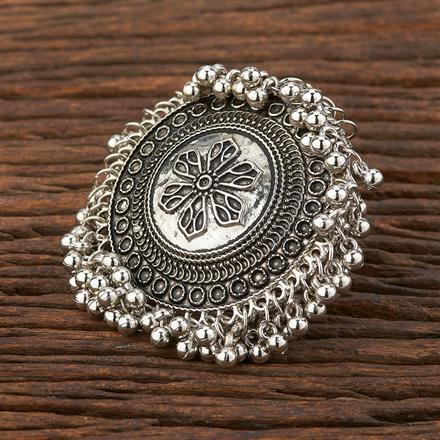 Classic Ring With Oxidised Plating