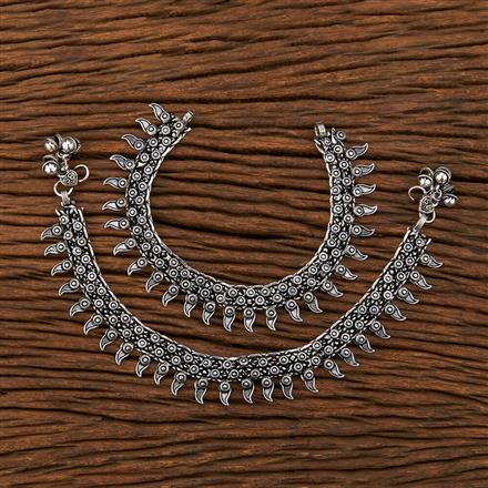 Classic Payal With Oxidised Plating