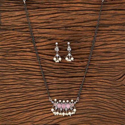 Classic Mangalsutra With Oxidised Plating