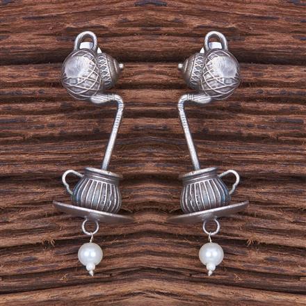 Classic Earring With Black Plating