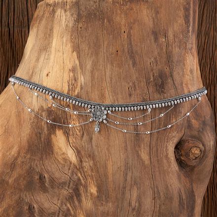 Classic Belt With Oxidised Plating