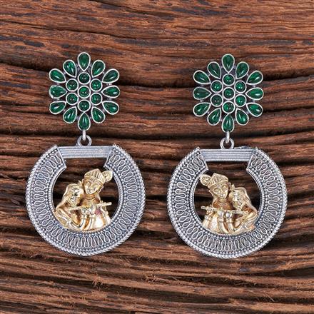 Classic Earring With 2 Tone Plating