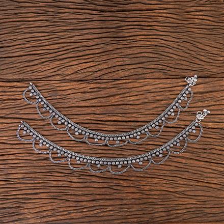 Classic Payal With Oxidised Plating