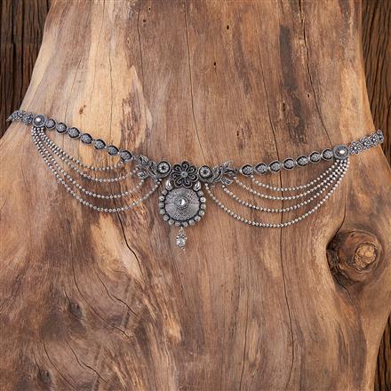 Classic Belt With Oxidised Plating