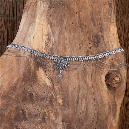 Classic Belt With Oxidised Plating