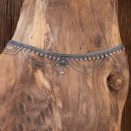 Classic Belt With Oxidised Plating