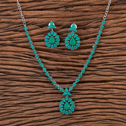 Delicate Necklace With Oxidised Plating