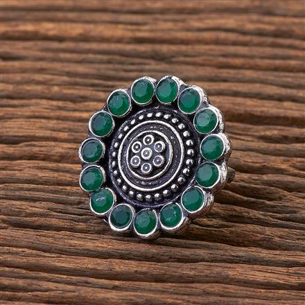 Classic Ring With Oxidised Plating