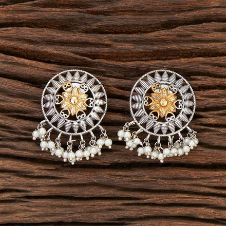 Classic Earring With 2 Tone Plating