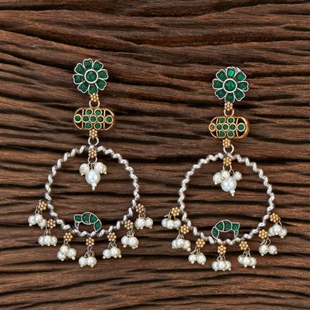 Delicate Earring With 2 Tone Plating