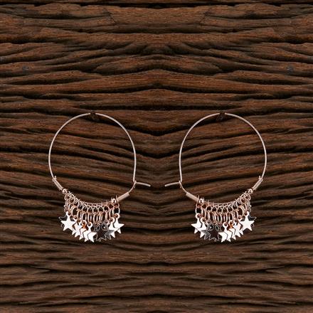 Oxidised Classic Bali With Rose Gold Plating