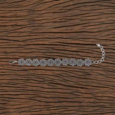 Classic Bracelet With Oxidised Plating