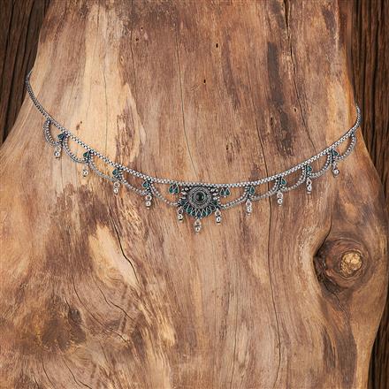 Classic Belt With Oxidised Plating