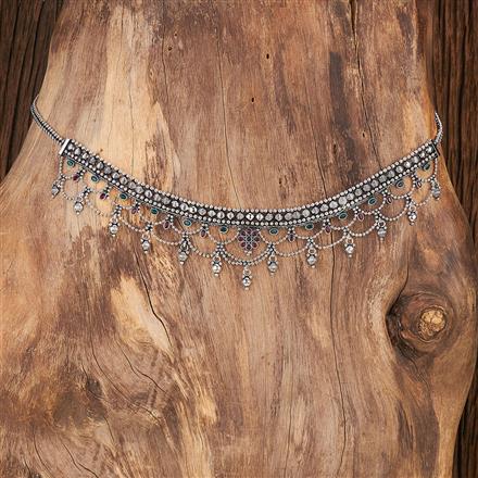 Classic Belt With Oxidised Plating