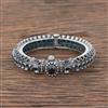 Classic Kada With Oxidised Plating
