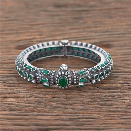 Classic Kada With Oxidised Plating