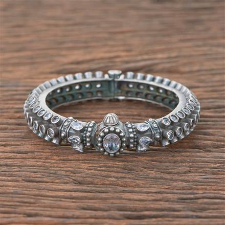 Classic Kada With Oxidised Plating