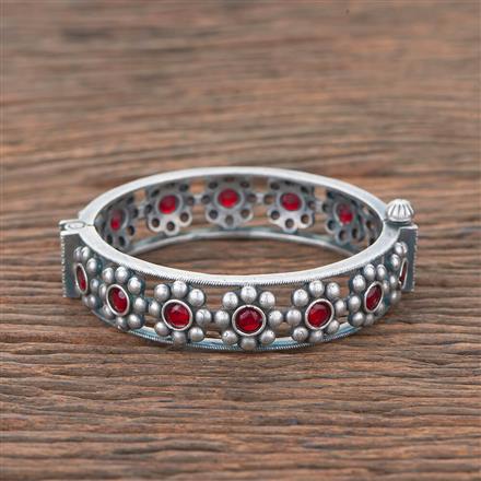 Classic Kada With Oxidised Plating