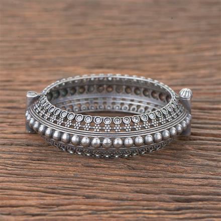 Classic Kada With Oxidised Plating