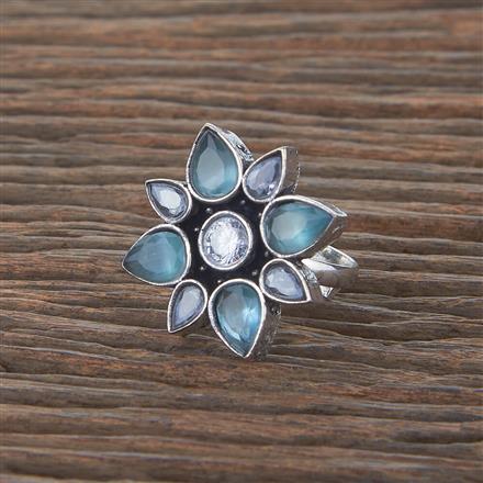 Classic Ring With Oxidised Plating