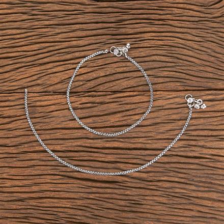 Delicate Payal With Oxidised Plating