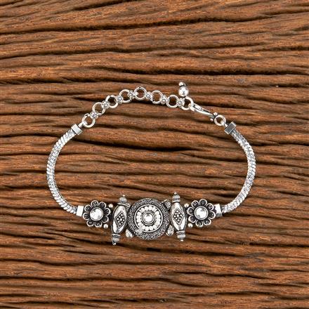 Classic Bracelet With Oxidised Plating