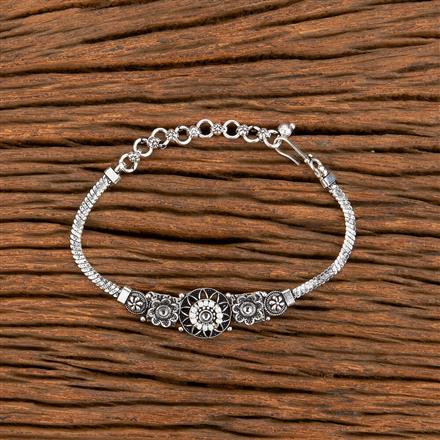 Classic Bracelet With Oxidised Plating