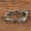 Temple Kada With Oxidised Plating