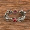 Temple Kada With Oxidised Plating