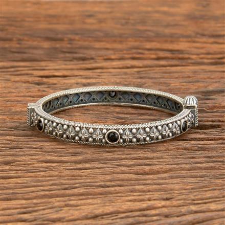 Classic Kada With Oxidised Plating